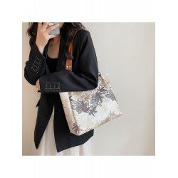 Vintage Flower Embroidery Shoulder Tote Bags Vintage Flower Embroidery Shoulder Tote Bags