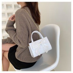  PU Bow Shoulder Bag For Women