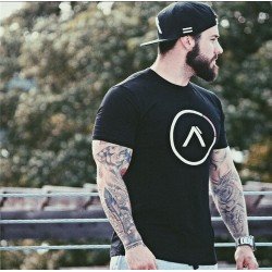 Summer Cotton Crew Neck Printing Men's T-Shirt  Summer Cotton Crew Neck Printing Men's T-Shirt