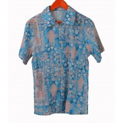 Summer Casual Beach Printed Men's Short Sleeve Shirt  Summer Casual Beach Printed Men's Short Sleeve Shirt
