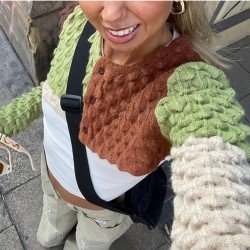 Ladies Ruched Color Blocking Cropped Tops 