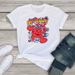 Hot Summer Flaming Mountain Graphic T Shirts For Women