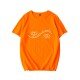 Eye Printed Short Sleeve T Shirts For Women