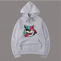  Casual Loose Printing Hooded Men's Sweatshirt