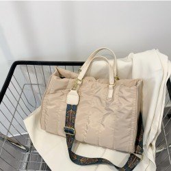 Travel Versatile Nylon Black Tote Bags