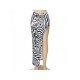  2024 Summer Zebra Print Split Women's Skirt