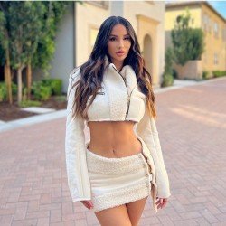 Sexy Designer Matching Mini Skirt Outfit Sets