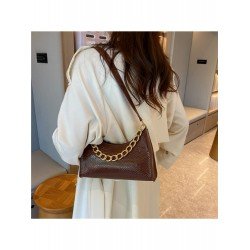 Retro Solid Color PU Chain Armpits Bags  Retro Solid Color PU Chain Armpits Bags