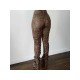 Vintage Zip Sexy Women Pencil Trousers 