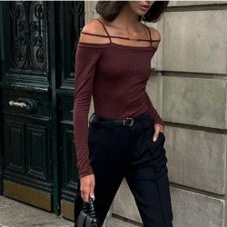 Designer Fitted Long Sleeve Ladies Tops