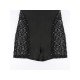  2024 Mesh High Neck Pure Color Women's Rompers