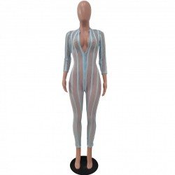  See Through Hollow Out Women's Jumpsuit