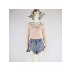 Fall Rose Long Sleeve Ladies Tops