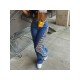  2024 Street Stylish Ripped Casual Denim Jeans