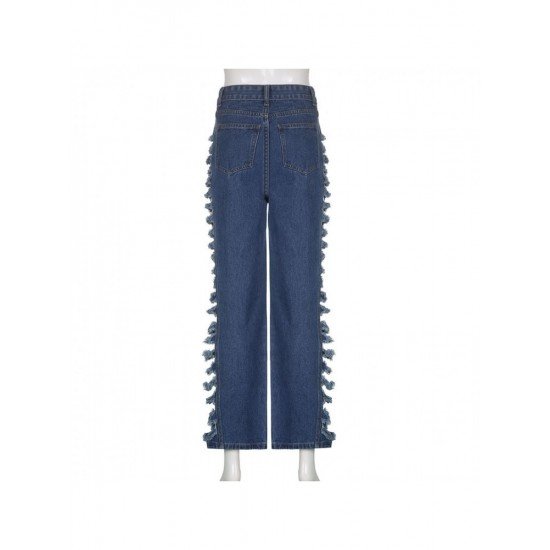  2024 Street Stylish Ripped Casual Denim Jeans