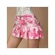  2024 Summer Pink Camouflage Pleated Girl Skirt
