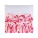  2024 Summer Pink Camouflage Pleated Girl Skirt