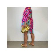  Fashion Casual Printing Women's Long Sleeve Blouse