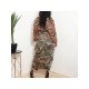  Fashion Personality Camouflage Split Women's Skirts