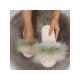  2024 Contrast Color Fur Slippers For Women