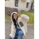  2024 Winter New Patchwork Women's Faux Fur
