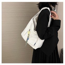  Pure Color Simple Women's Underarm Bag