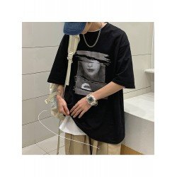 Oversized White Graphic Summer Teenager T Shirts Oversized White Graphic Summer Teenager T Shirts