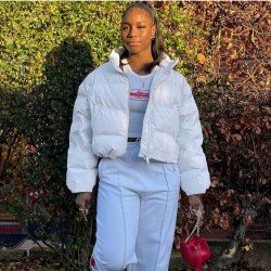  Winter Casual Cotton Women's Short Down Coats