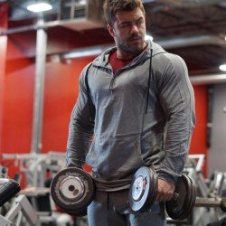  Men's Autumn Leisure Sports Hooded Two-Piece Set