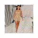 Fashion Summer U Neck Sequins Sleeveless Dress Fashion Summer U Neck Sequins Sleeveless Dress