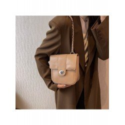 PU Pure Color Fashion Women's Messenger Bag  PU Pure Color Fashion Women's Messenger Bag