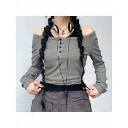 Patchwork Street Gray Tops For Fall Patchwork Street Gray Tops For Fall