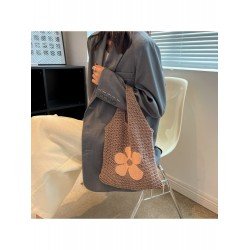 Casual Plush Weave Flower Women's Bag  Casual Plush Weave Flower Women's Bag