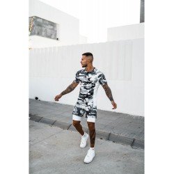  Casual Camouflage Fake Two Men's Shorts