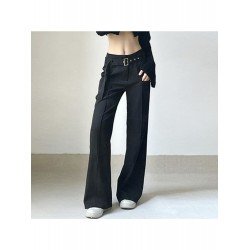 Black Flare Pant Trousers For Ladies Black Flare Pant Trousers For Ladies