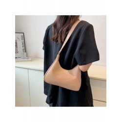 PU Crocodile Print Pure Color Women's Shoulder Bag  PU Crocodile Print Pure Color Women's Shoulder Bag