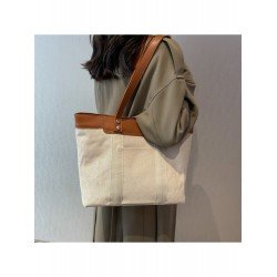 Contrast Color Large Capacity Women's Tote Bag  Contrast Color Large Capacity Women's Tote Bag