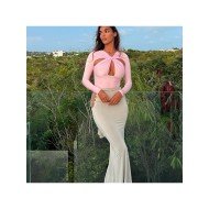  2024 Sexy Hollowed Out Long Sleeve Bodysuits