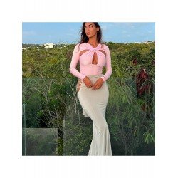 2024 Sexy Hollowed Out Long Sleeve Bodysuits  2024 Sexy Hollowed Out Long Sleeve Bodysuits