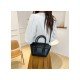  2024 Fashion PU Pure Color Messenger Bag