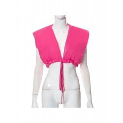 Casual Pure Color Lace Up Navel Cotton Jacket Casual Pure Color Lace Up Navel Cotton Jacket