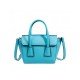  2024 Fashion PU Pure Color Messenger Bag