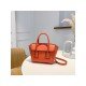  2024 Fashion PU Pure Color Messenger Bag