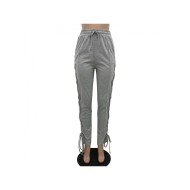 Tie Wrap Design Sports Drawstring Trousers