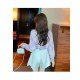 2024 Autumn French Bow Women's Long Sleeve Top