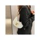 Latest Black Rhombus Lattice Hasp Zipper One Shoulder Bags