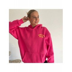  2024 Casual Letter Printing Hooded Sweater