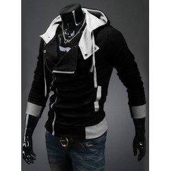 Casual Hooded Zipper Men's Long Sleeve Sweater  Casual Hooded Zipper Men's Long Sleeve Sweater