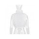  2024 Pure Color Zipper Women's Cotton Jacket
