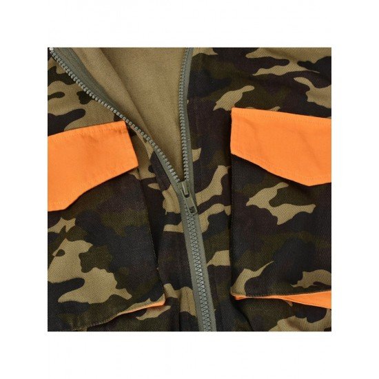  2024 Autumn Camouflage Women's Short Coats